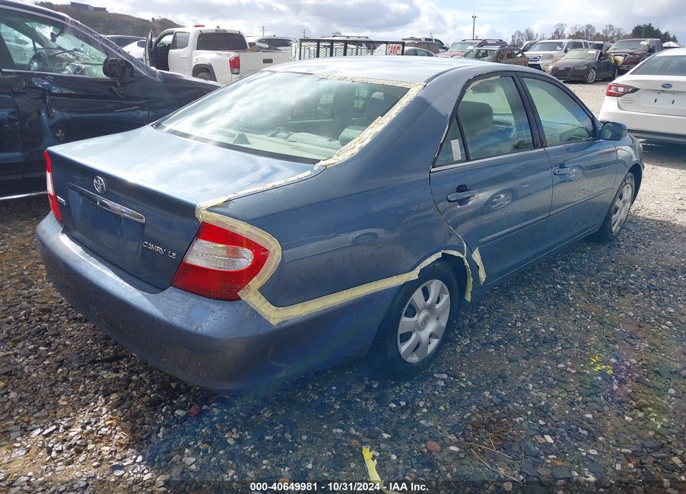 2003 TOYOTA CAMRY LE VIN: 4T1BE32K63U716646