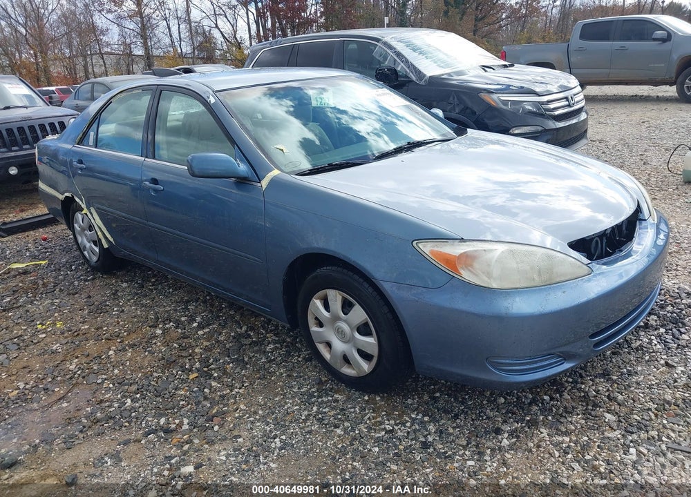 2003 TOYOTA CAMRY LE VIN: 4T1BE32K63U716646