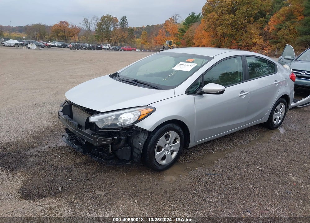 2015 KIA FORTE LX VIN: KNAFK4A60F5343625