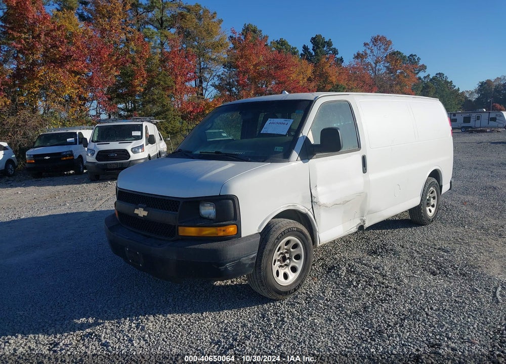 2013 CHEVROLET EXPRESS 1500 WORK VAN VIN: 1GCSGAFXXD1147909