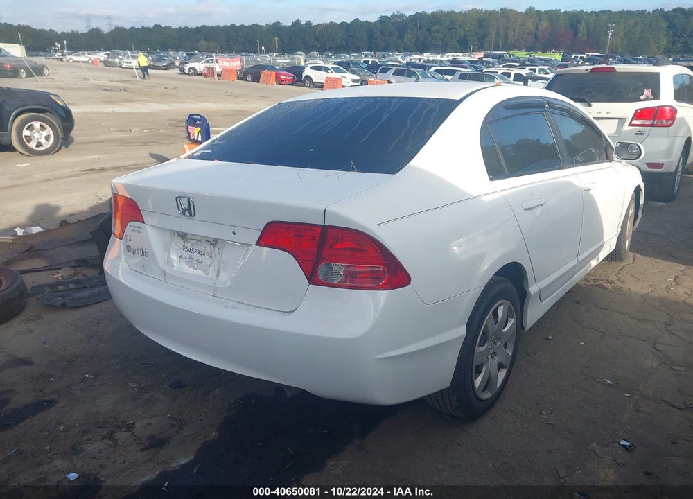 2007 HONDA CIVIC LX VIN: 2HGFA16557H302245