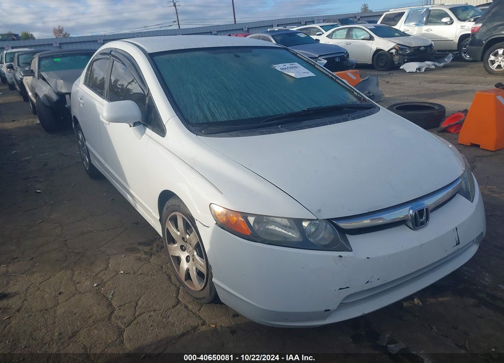 2007 HONDA CIVIC LX VIN: 2HGFA16557H302245