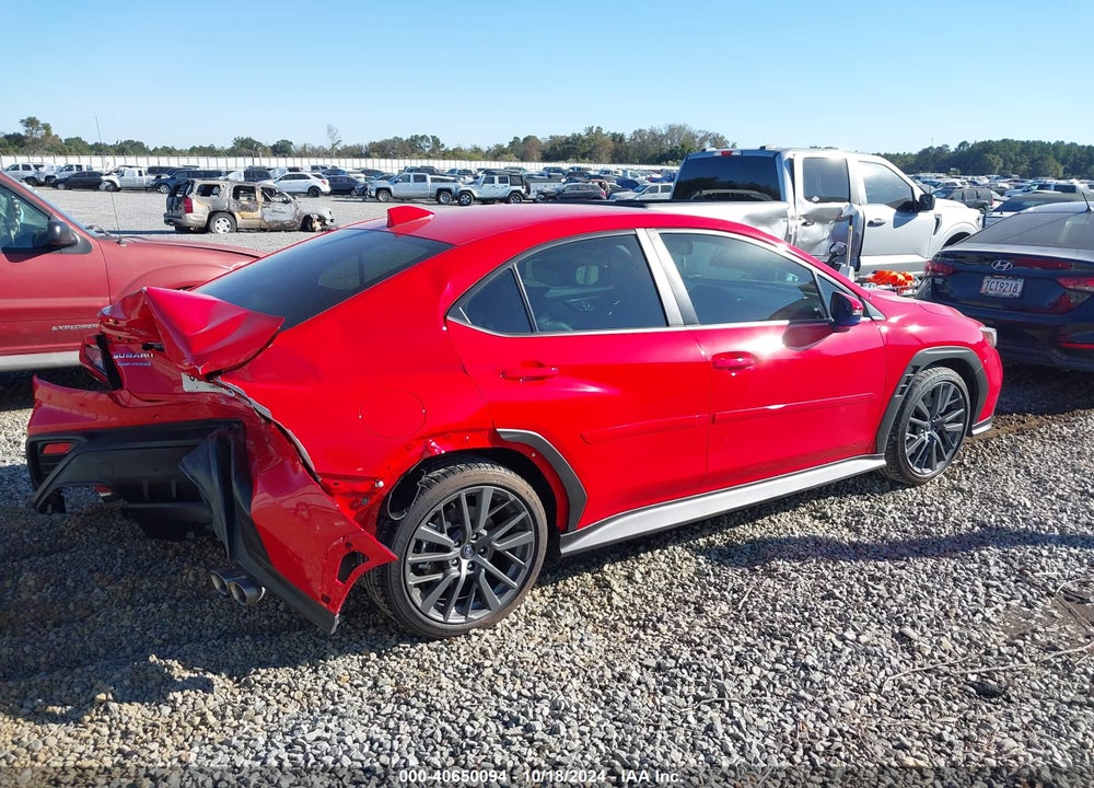 2024 SUBARU WRX GT VIN: JF1VBAU67R8803395