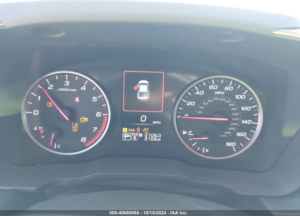 2024 SUBARU WRX GT VIN: JF1VBAU67R8803395