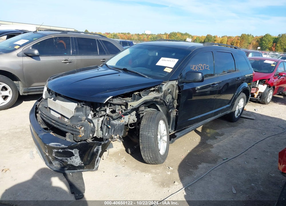 2016 DODGE JOURNEY SXT VIN: 3C4PDCBB2GT191825