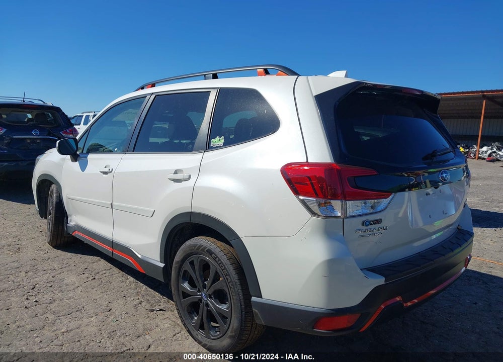 2021 SUBARU FORESTER SPORT VIN: JF2SKALC7MH426999