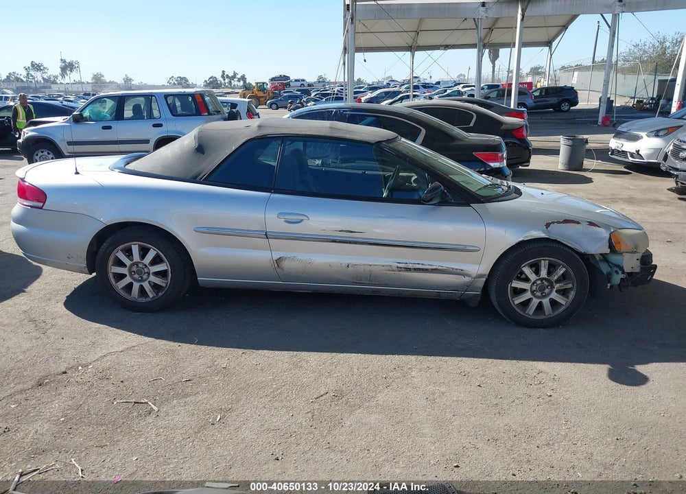 2005 CHRYSLER SEBRING GTC VIN: 1C3EL75R65N639401