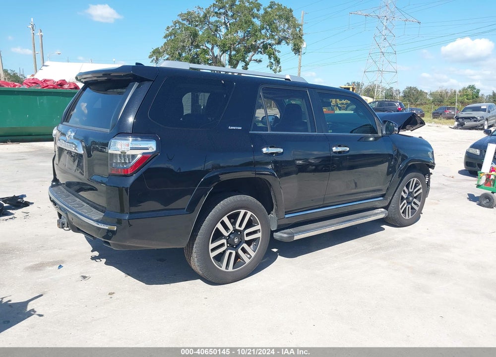 2016 TOYOTA 4RUNNER LIMITED VIN: JTEBU5JR3G5333700