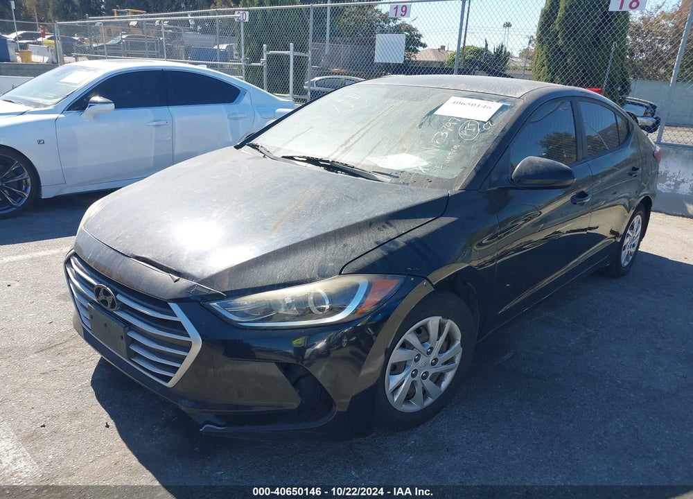 2017 HYUNDAI ELANTRA SE VIN: KMHD74LF3HU153797