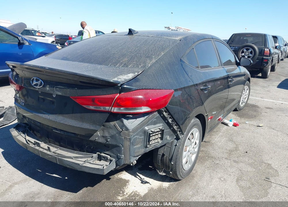 2017 HYUNDAI ELANTRA SE VIN: KMHD74LF3HU153797