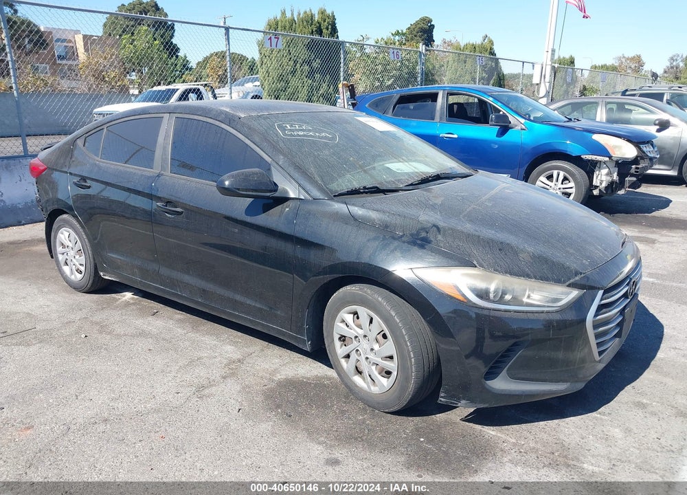 2017 HYUNDAI ELANTRA SE VIN: KMHD74LF3HU153797