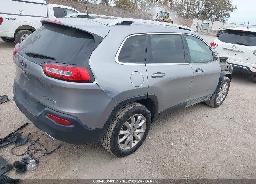 2016 JEEP CHEROKEE LIMITED VIN: 1C4PJMDS1GW131668
