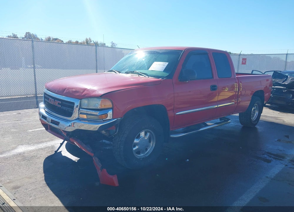 2003 GMC SIERRA 1500 SLE VIN: 1GTEK19T93E379381