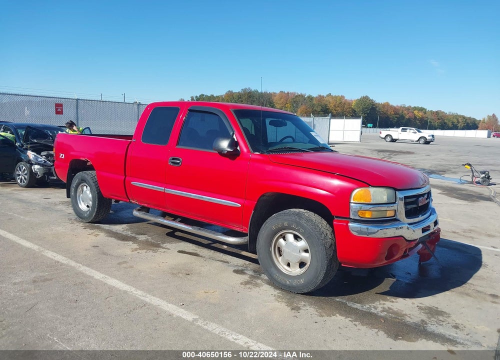 2003 GMC SIERRA 1500 SLE VIN: 1GTEK19T93E379381
