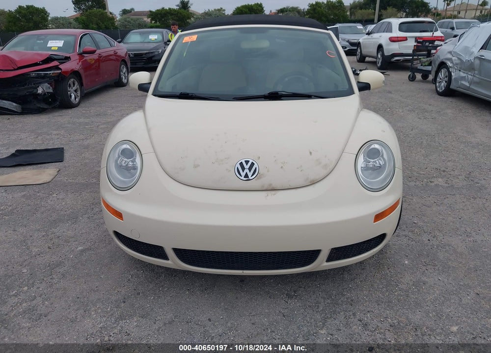 2008 VOLKSWAGEN NEW BEETLE SE VIN: 3VWRF31Y98M406232