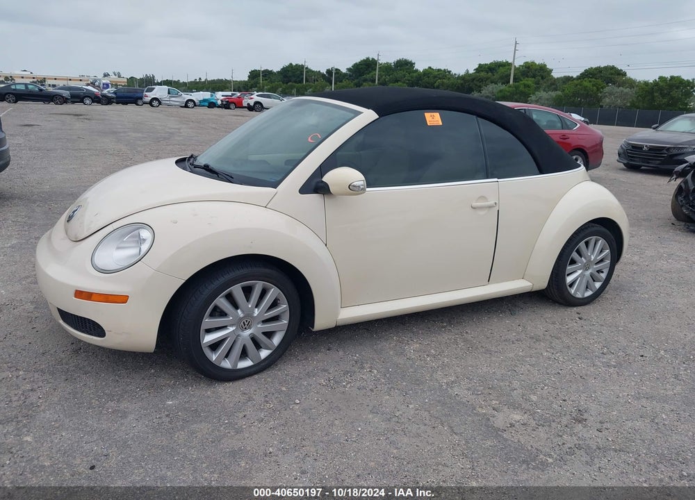 2008 VOLKSWAGEN NEW BEETLE SE VIN: 3VWRF31Y98M406232