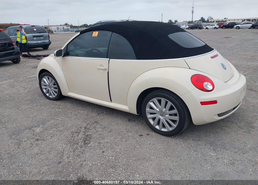 2008 VOLKSWAGEN NEW BEETLE SE VIN: 3VWRF31Y98M406232