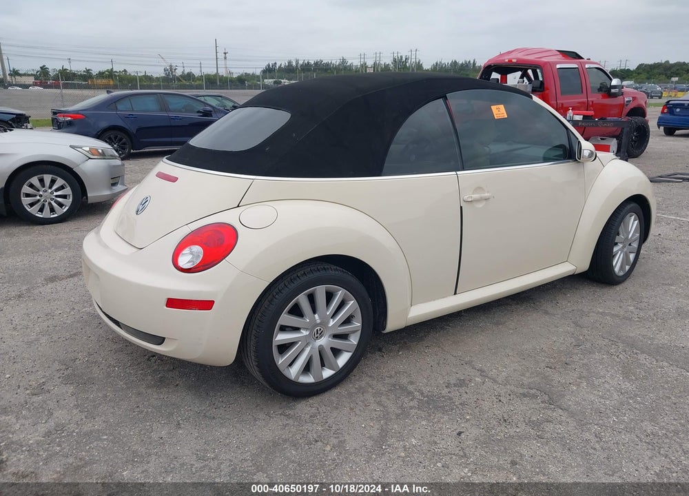 2008 VOLKSWAGEN NEW BEETLE SE VIN: 3VWRF31Y98M406232