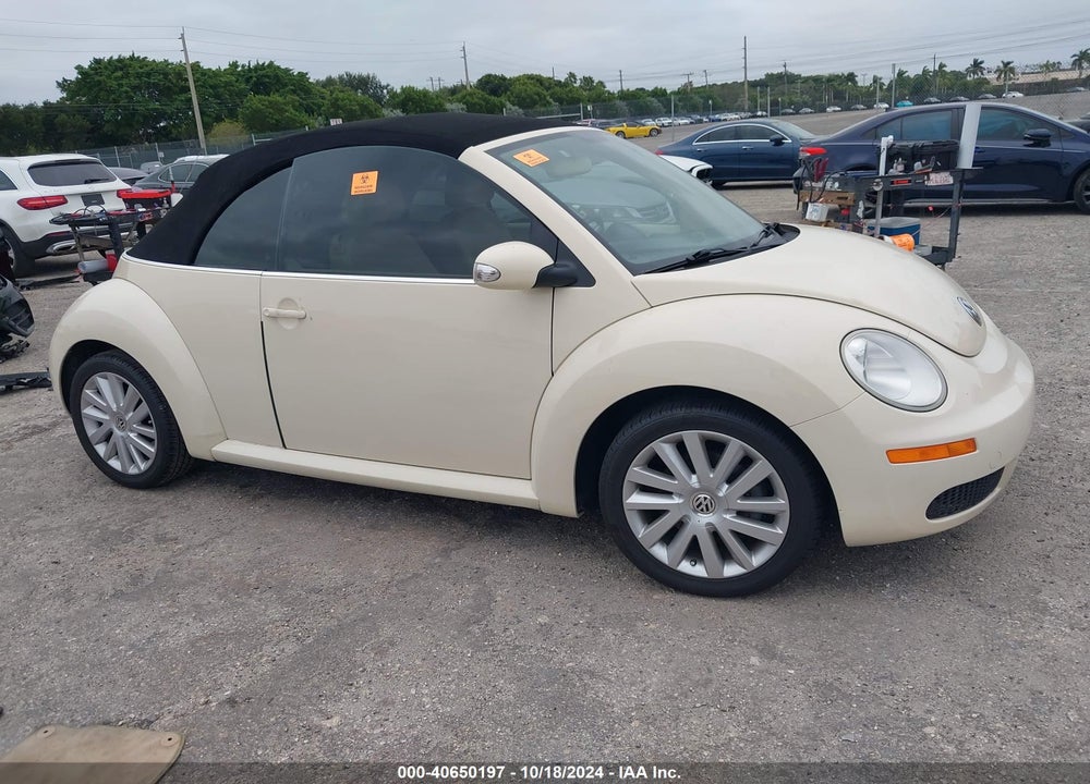 2008 VOLKSWAGEN NEW BEETLE SE VIN: 3VWRF31Y98M406232