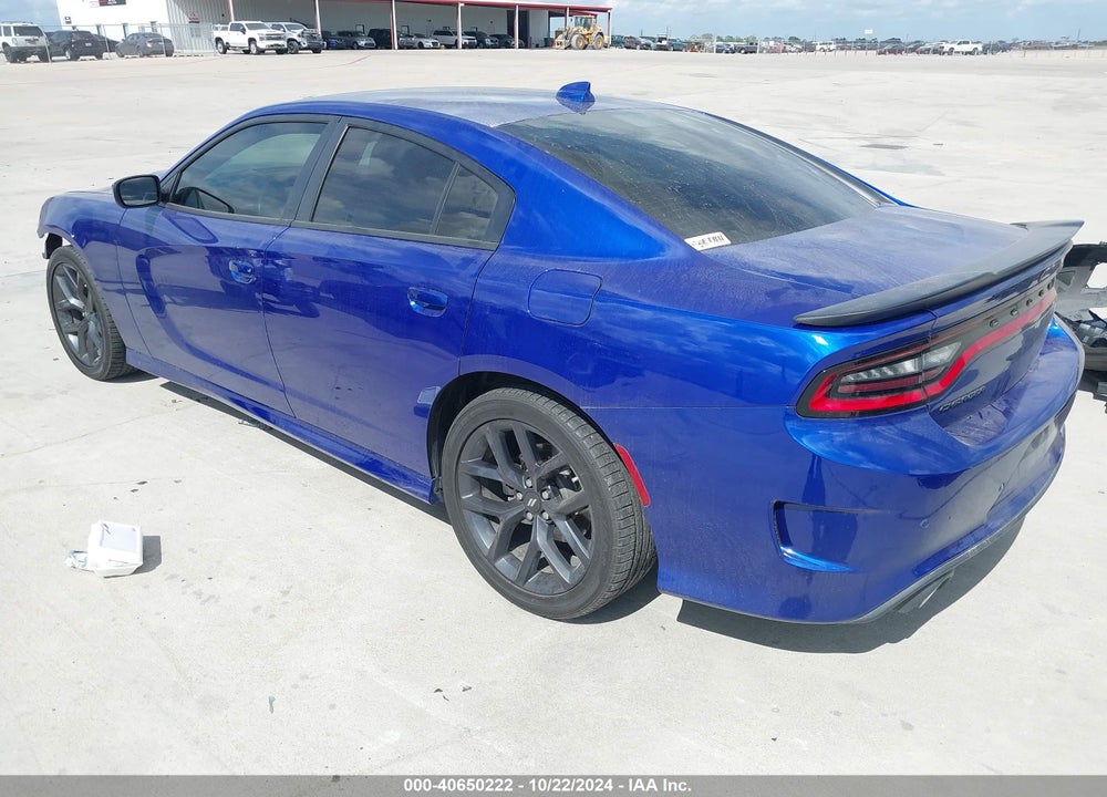 2022 DODGE CHARGER GT RWD VIN: 2C3CDXHG1NH141405