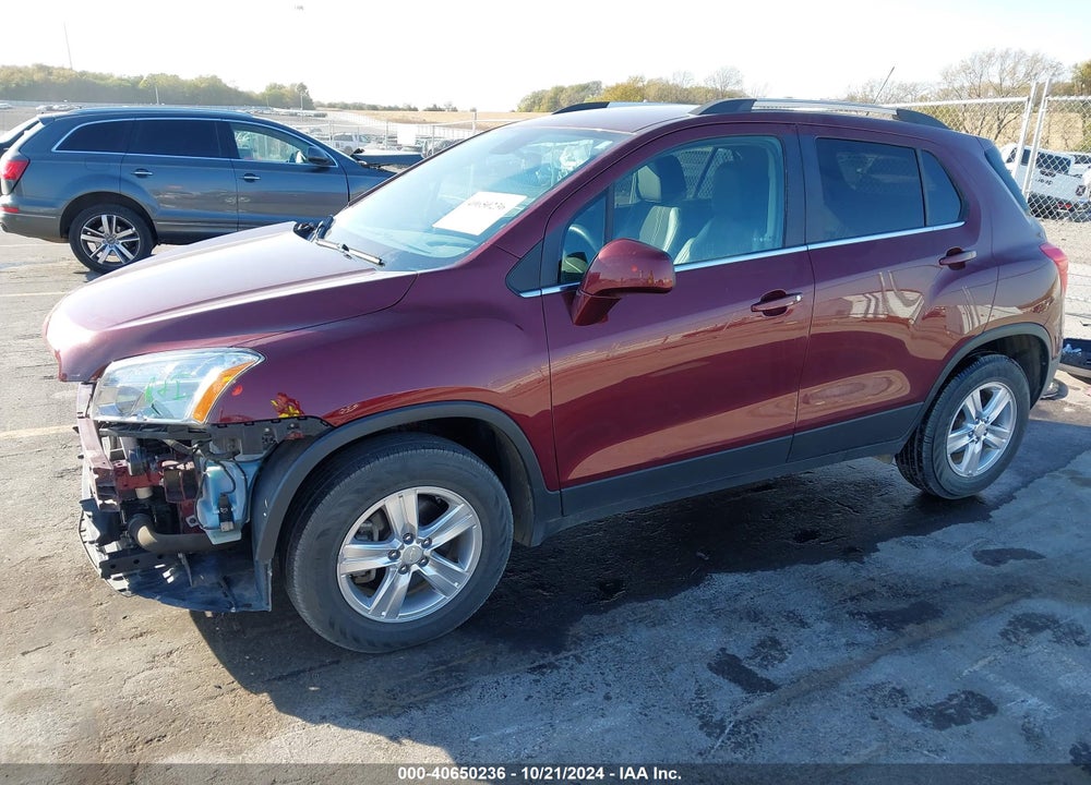 2016 CHEVROLET TRAX LT VIN: 3GNCJPSB1GL232905