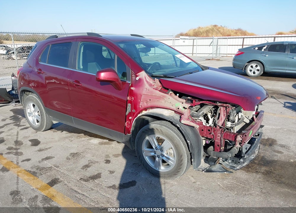 2016 CHEVROLET TRAX LT VIN: 3GNCJPSB1GL232905