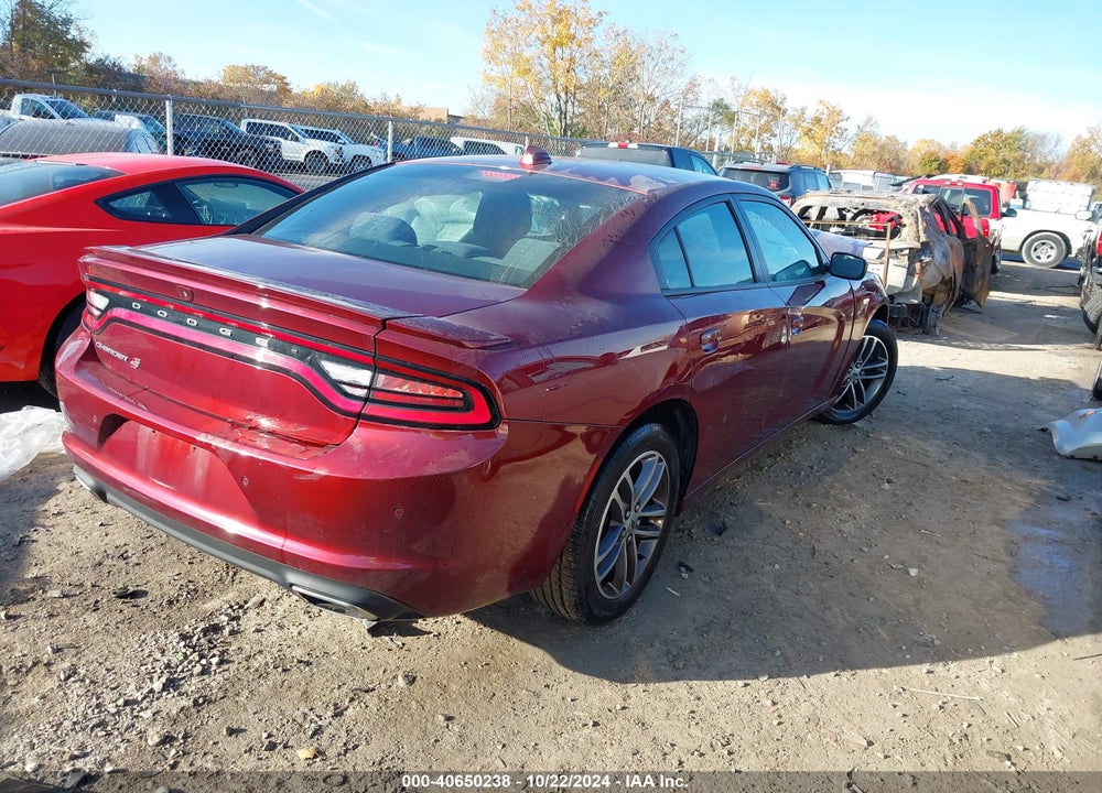 2019 DODGE CHARGER SXT AWD VIN: 2C3CDXJG9KH730563