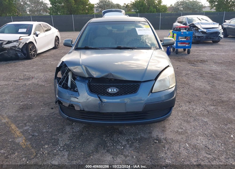 2007 KIA RIO LX VIN: KNADE123X76206415