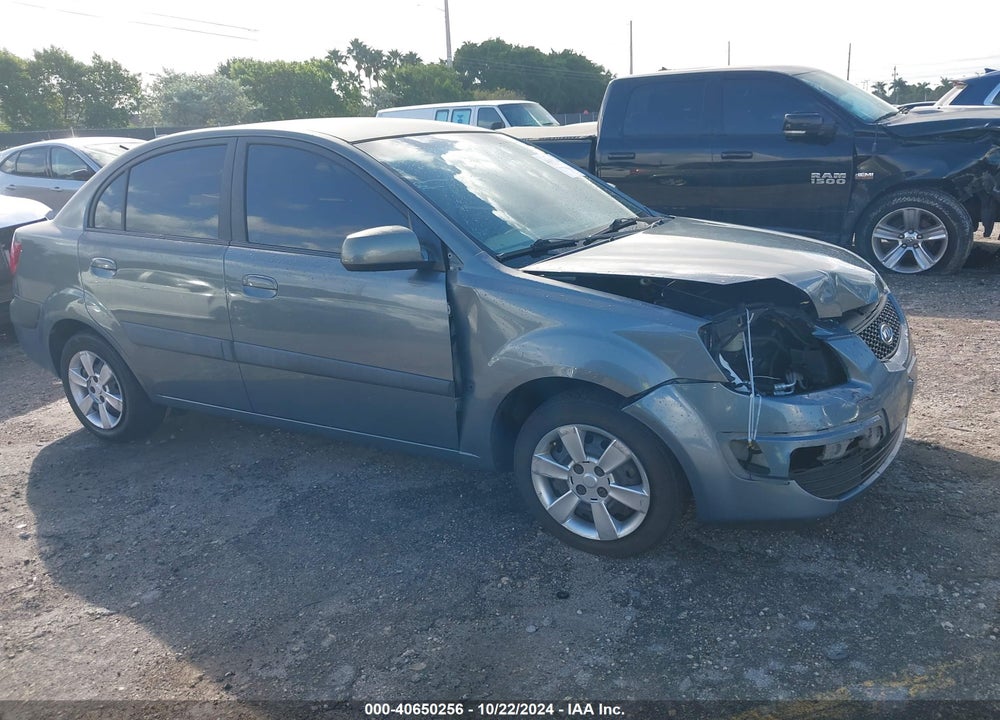 2007 KIA RIO LX VIN: KNADE123X76206415