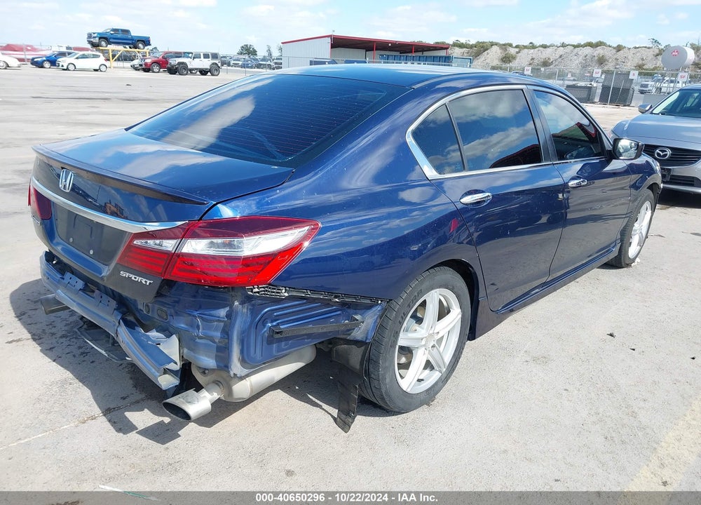 2017 HONDA ACCORD SPORT VIN: 1HGCR2F59HA134529