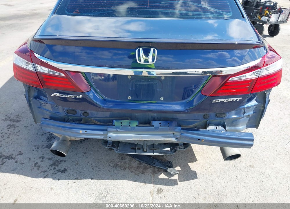 2017 HONDA ACCORD SPORT VIN: 1HGCR2F59HA134529