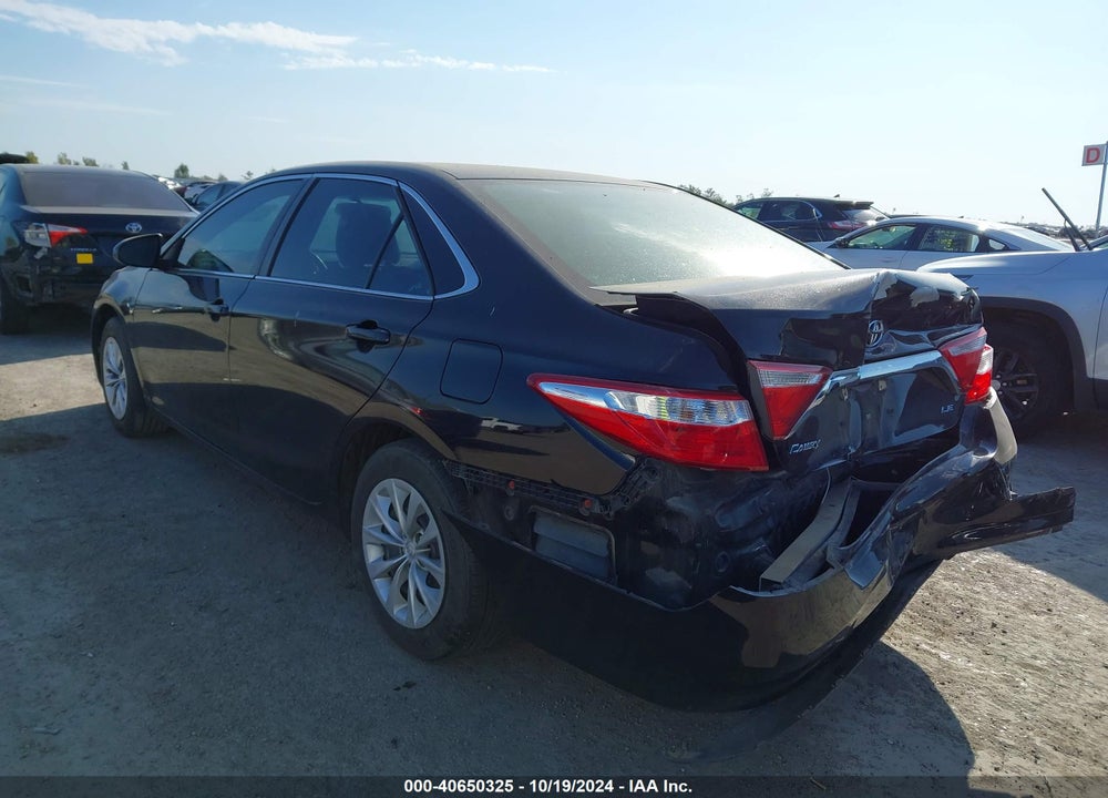 2016 TOYOTA CAMRY LE VIN: 4T4BF1FKXGR536125