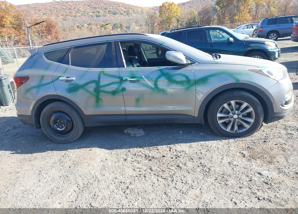 2018 HYUNDAI SANTA FE SPORT 2.0T VIN: 5XYZUDLA5JG549437