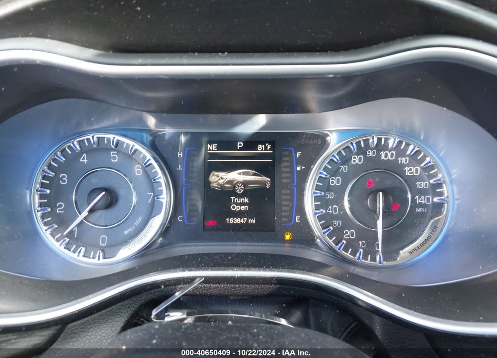 2015 CHRYSLER 200 LIMITED VIN: 1C3CCCAB1FN604212