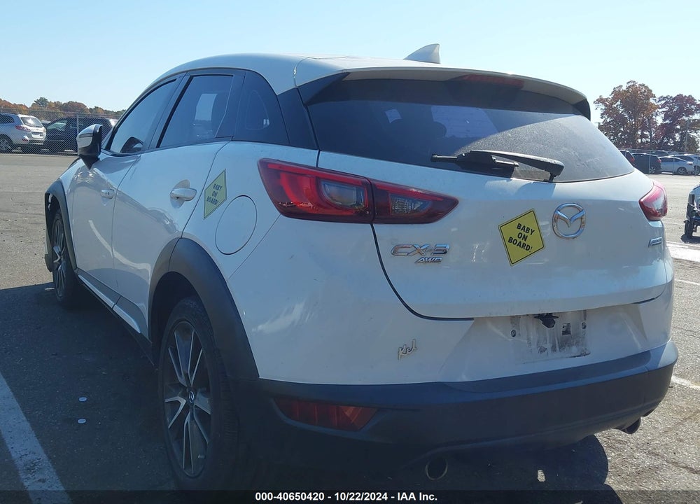 2016 MAZDA CX-3 GRAND TOURING VIN: JM1DKBD77G0107507