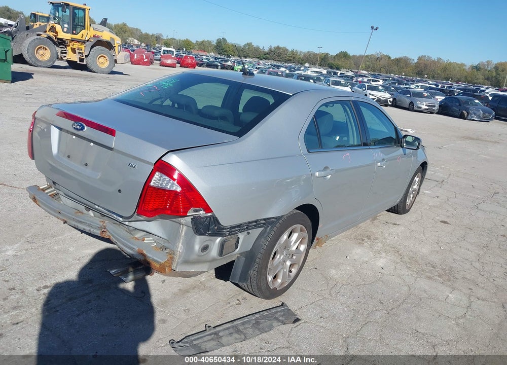 2010 FORD FUSION SE VIN: 3FAHP0HA9AR427261
