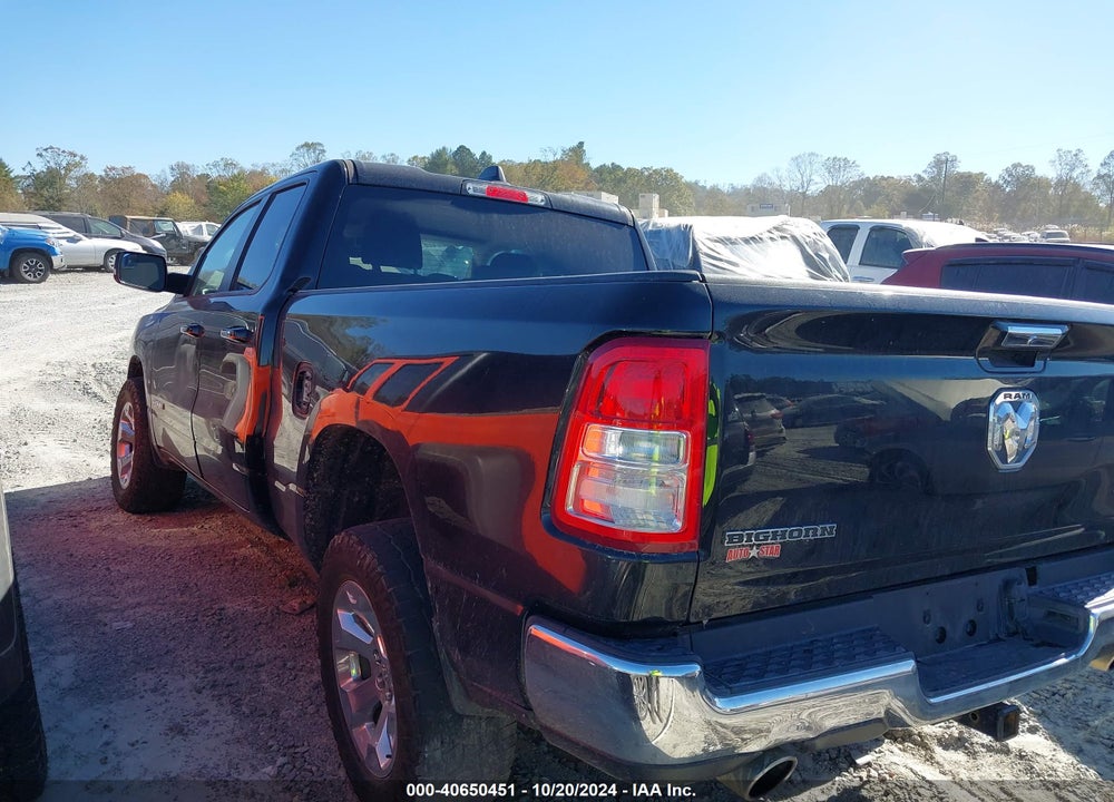 2019 RAM 1500 BIG HORN/LONE STAR 4X4 6'4 BOX VIN: 1C6SRFBT9KN913765