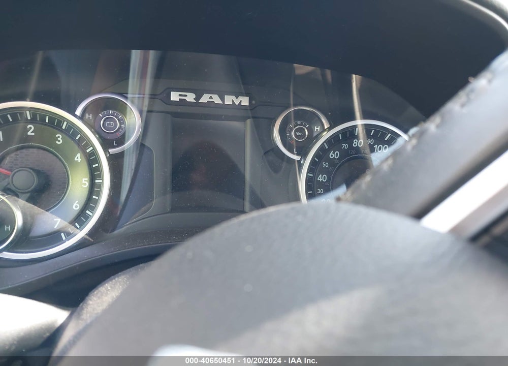 2019 RAM 1500 BIG HORN/LONE STAR 4X4 6'4 BOX VIN: 1C6SRFBT9KN913765