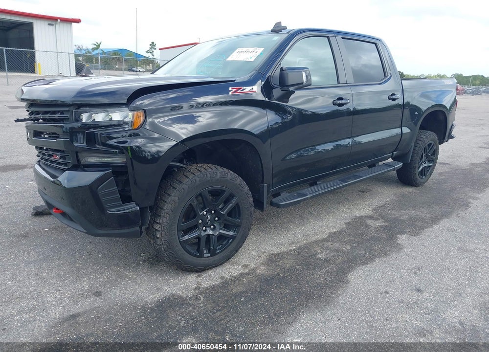 2022 CHEVROLET SILVERADO 1500 LTD 4WD SHORT BED LT TRAIL BOSS VIN: 3GCPYFEL2NG101038