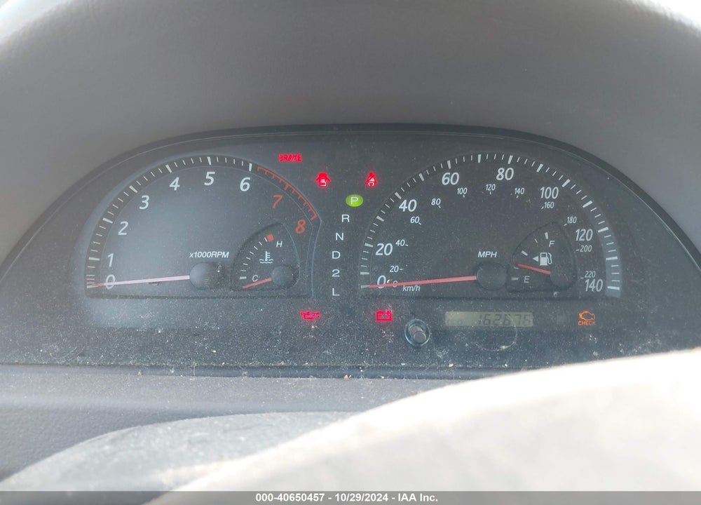 2002 TOYOTA CAMRY XLE VIN: 4T1BE32K22U583771