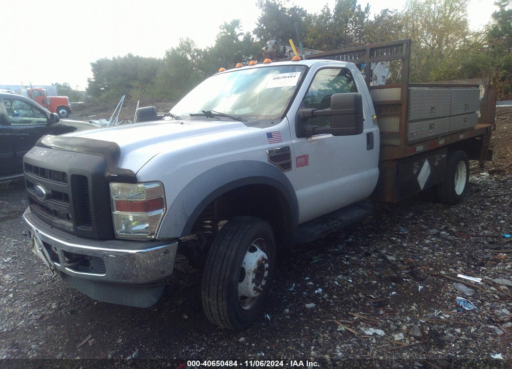 2008 FORD F-550 CHASSIS XL/XLT VIN: 1FD5F56R88ED41924