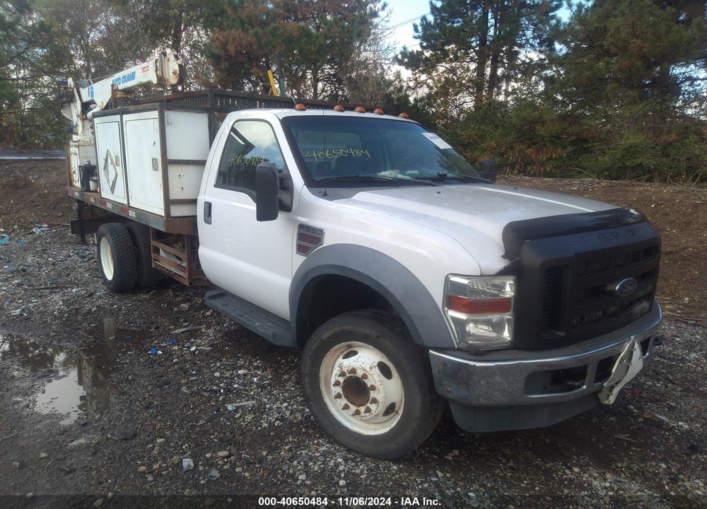 2008 FORD F-550 CHASSIS XL/XLT VIN: 1FD5F56R88ED41924
