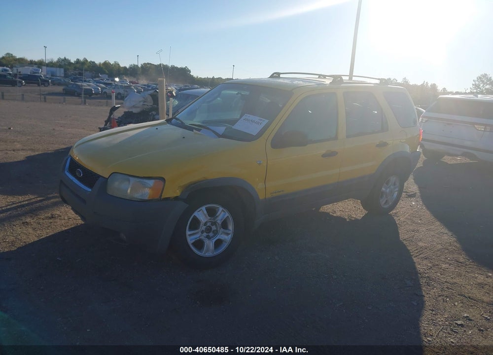 2001 FORD ESCAPE XLT VIN: 1FMYU04151KF10274
