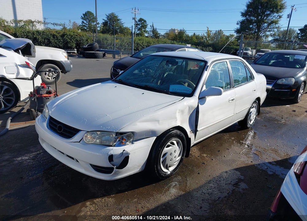 2002 TOYOTA COROLLA LE VIN: 2T1BR12E92C560363