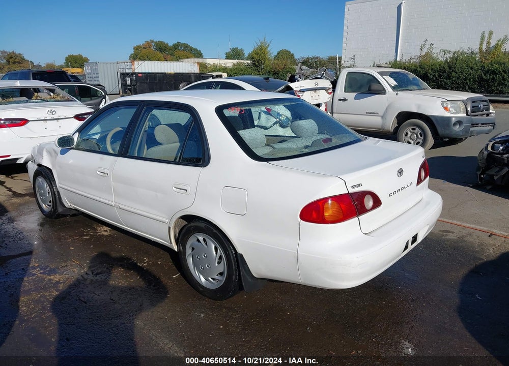 2002 TOYOTA COROLLA LE VIN: 2T1BR12E92C560363