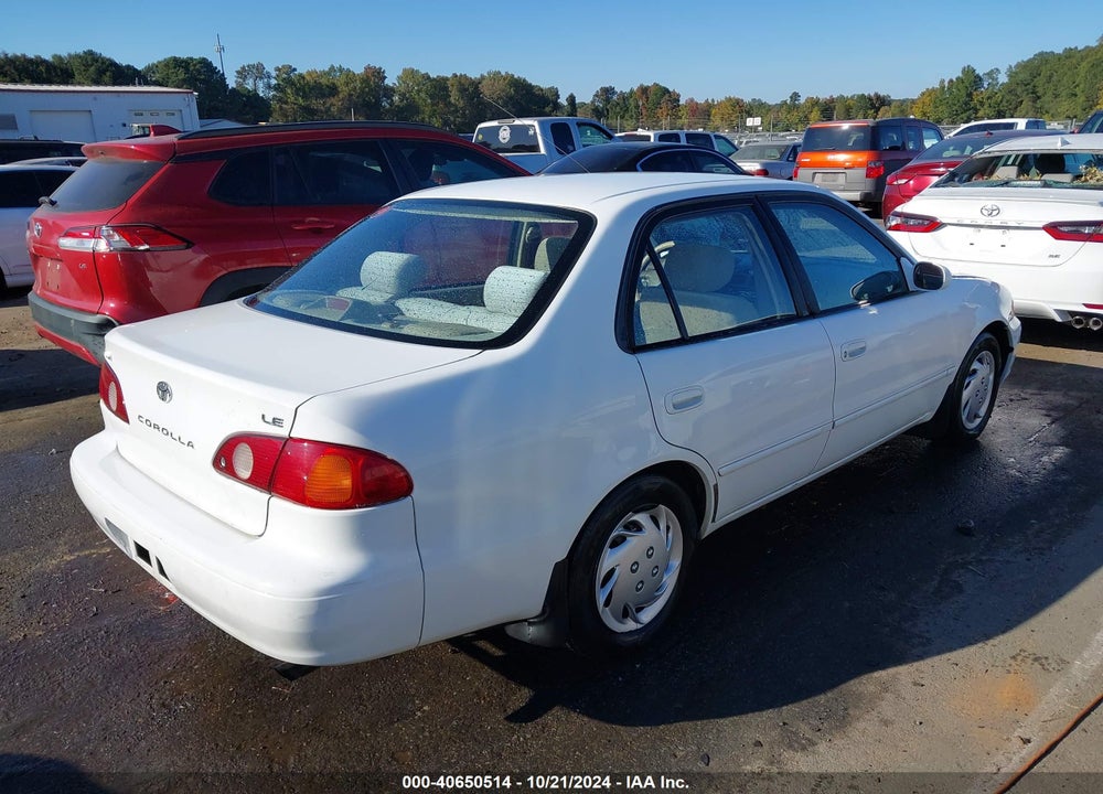 2002 TOYOTA COROLLA LE VIN: 2T1BR12E92C560363