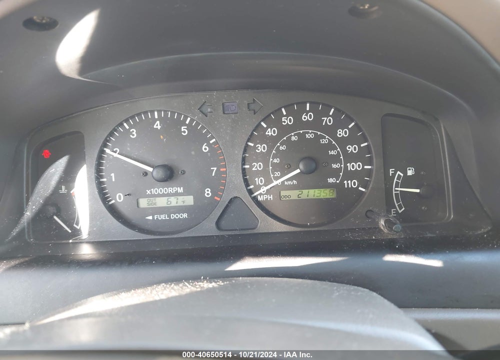 2002 TOYOTA COROLLA LE VIN: 2T1BR12E92C560363