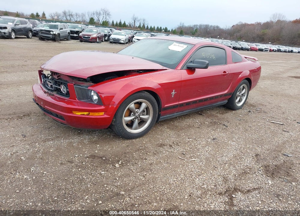 2006 FORD MUSTANG V6 VIN: 1ZVFT80N565145121