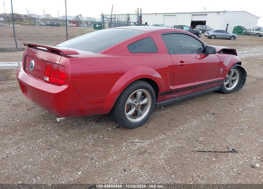 2006 FORD MUSTANG V6 VIN: 1ZVFT80N565145121