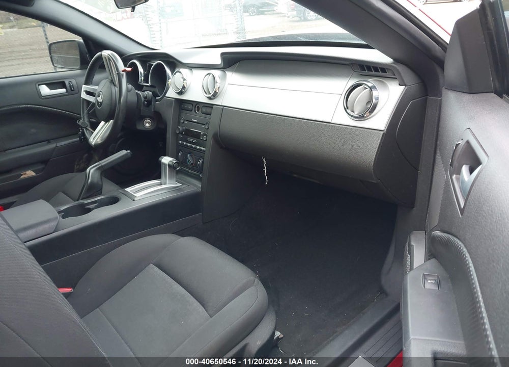 2006 FORD MUSTANG V6 VIN: 1ZVFT80N565145121